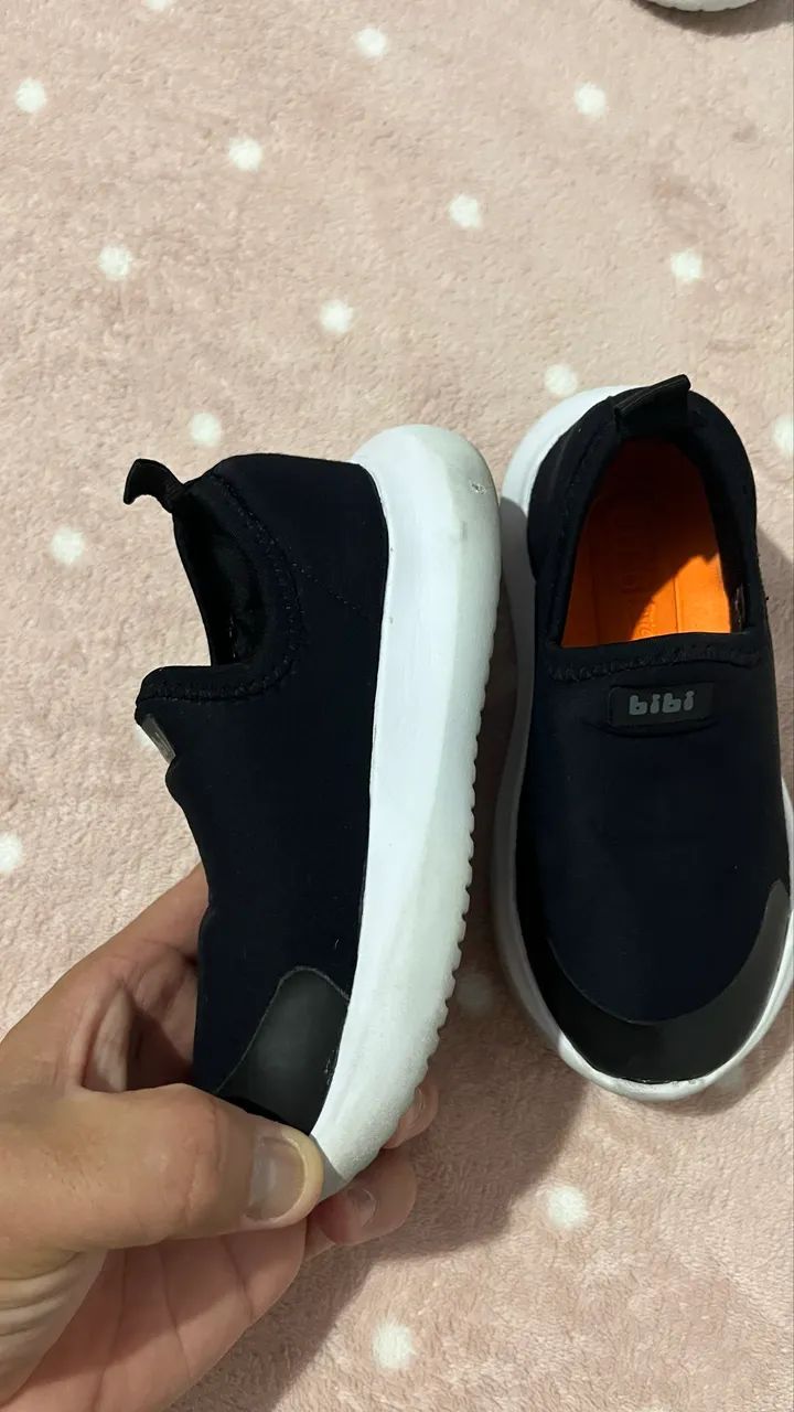 Sapato BiBi infantil preto n° 25 - Foto 2