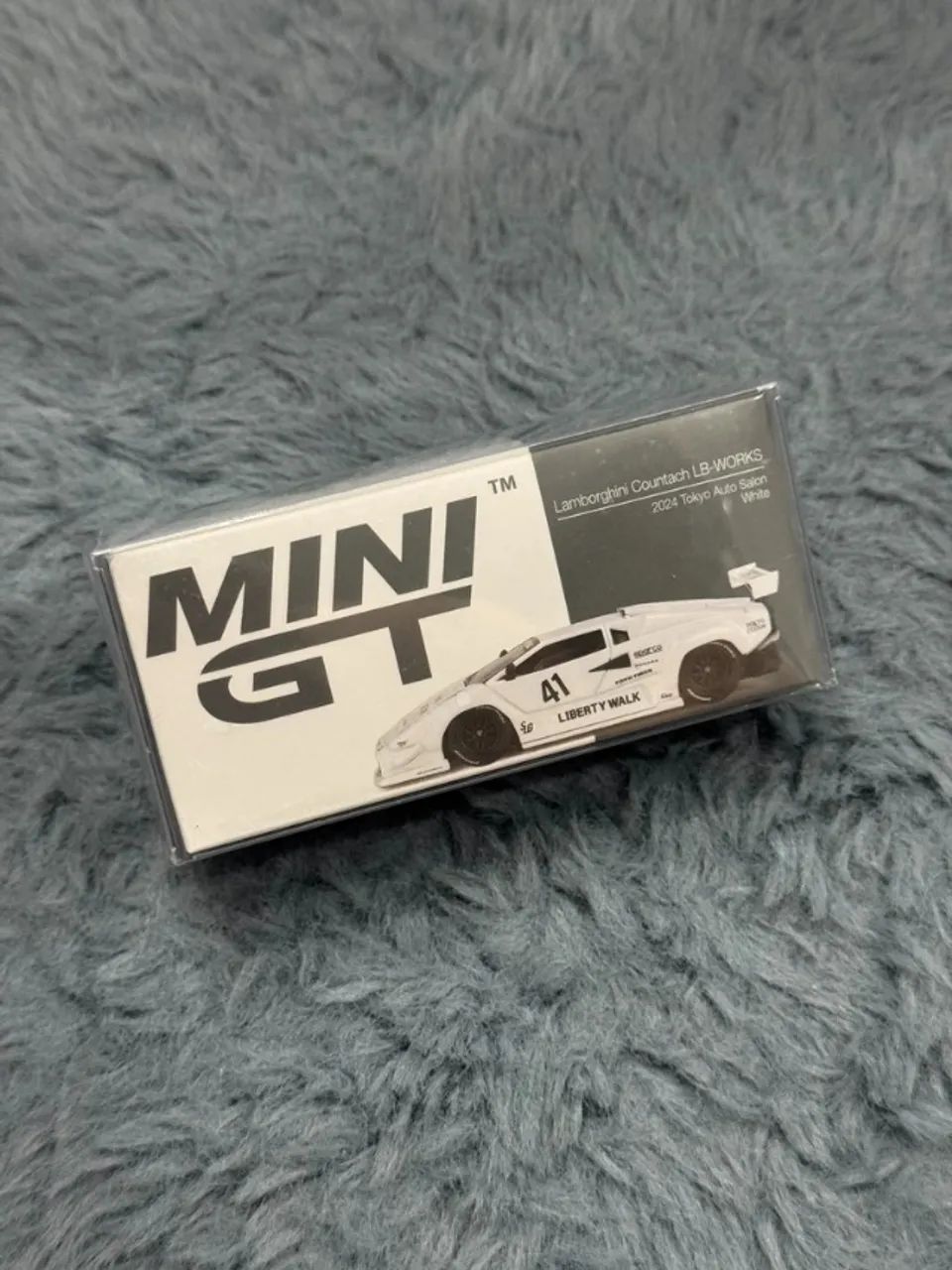 MINI GT 966 Lamborghini Countach LB-WORKS branco - Foto 2