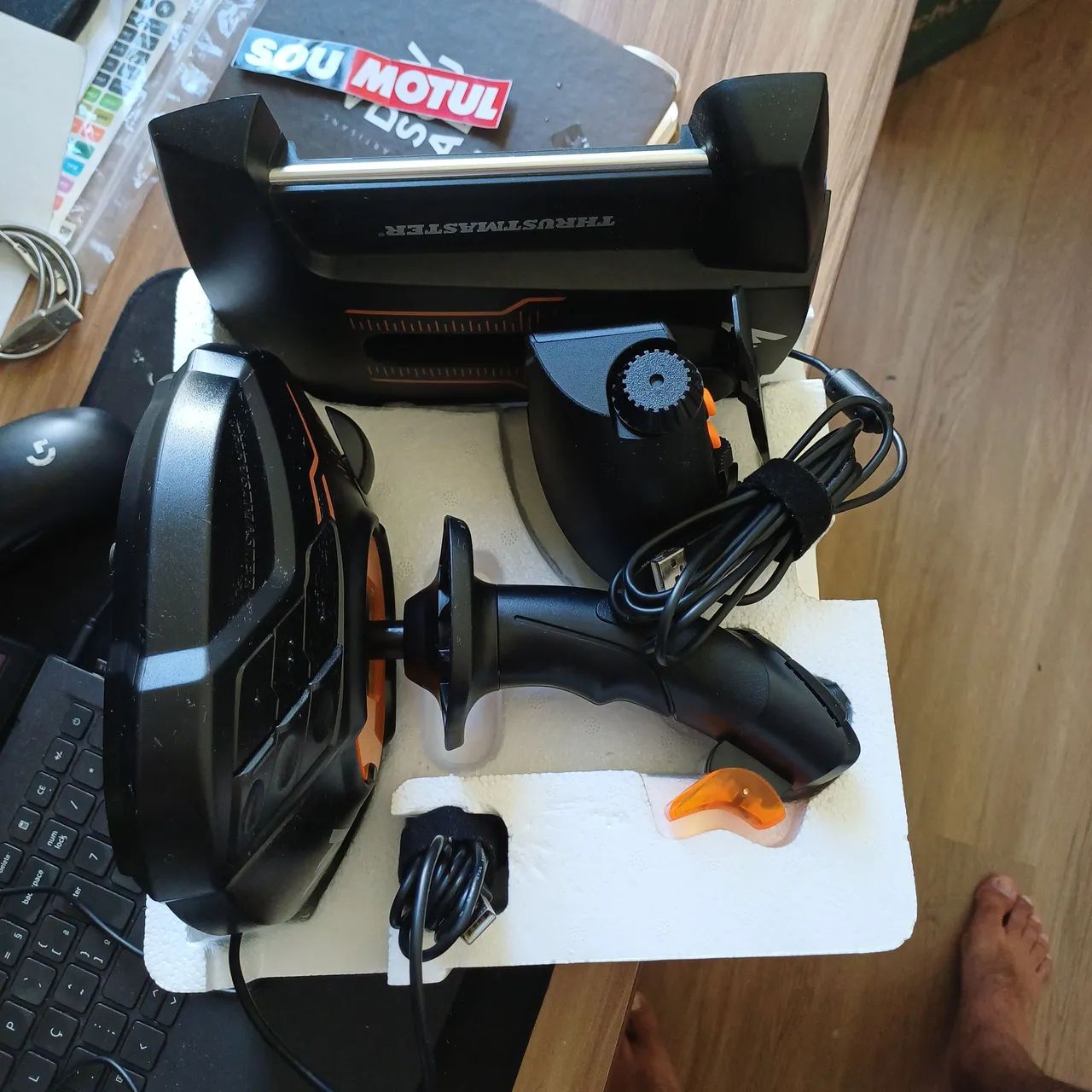 Kit thrustmaster T1600M Hotas - Foto 2