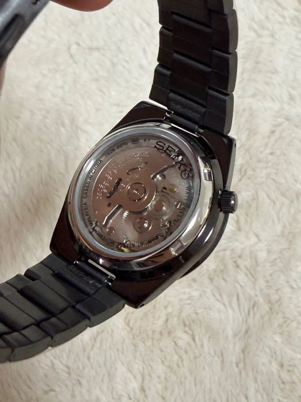 Seiko 5 black thunder  - Foto 3