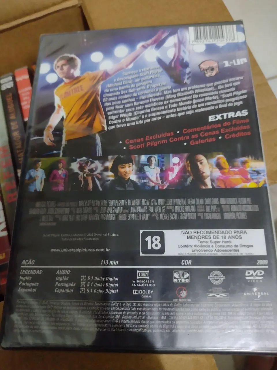 Dvd Scott Pilgrim Contra o Mundo - Foto 2