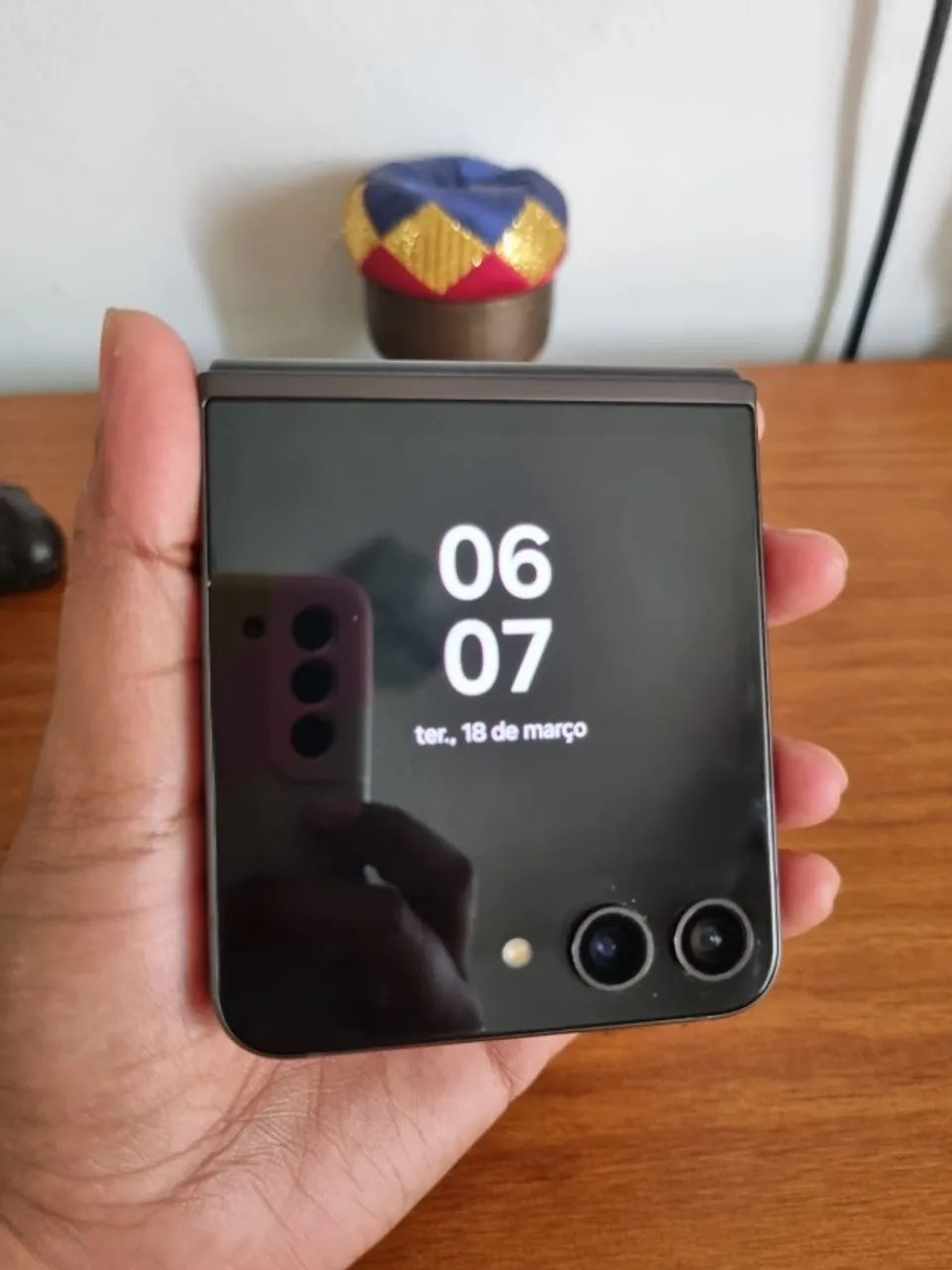 Samsung Zflip5 + Capinha Protetora - Foto 5