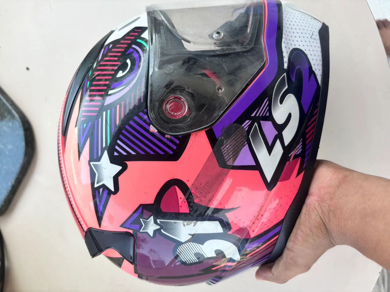 capacete LS2 RAPID KHAN  - Foto 4