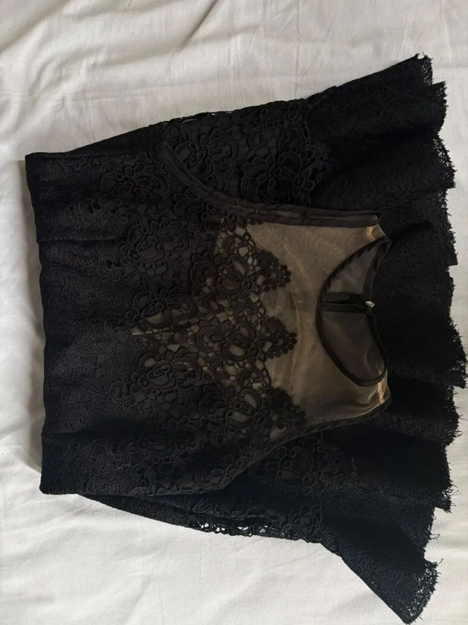 Vestido de renda preto - Foto 2