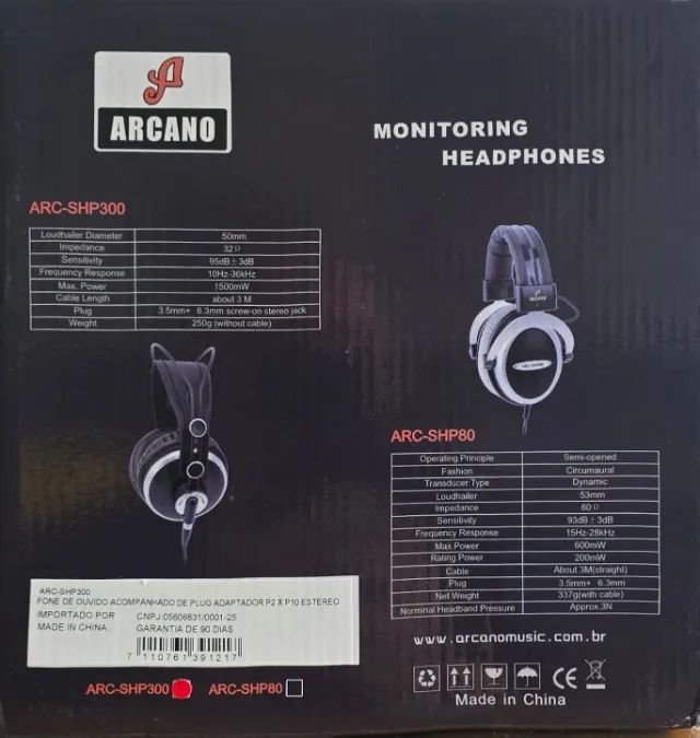 Fone de ouvido Arcano modelo ARC-SHP300 - Foto 2