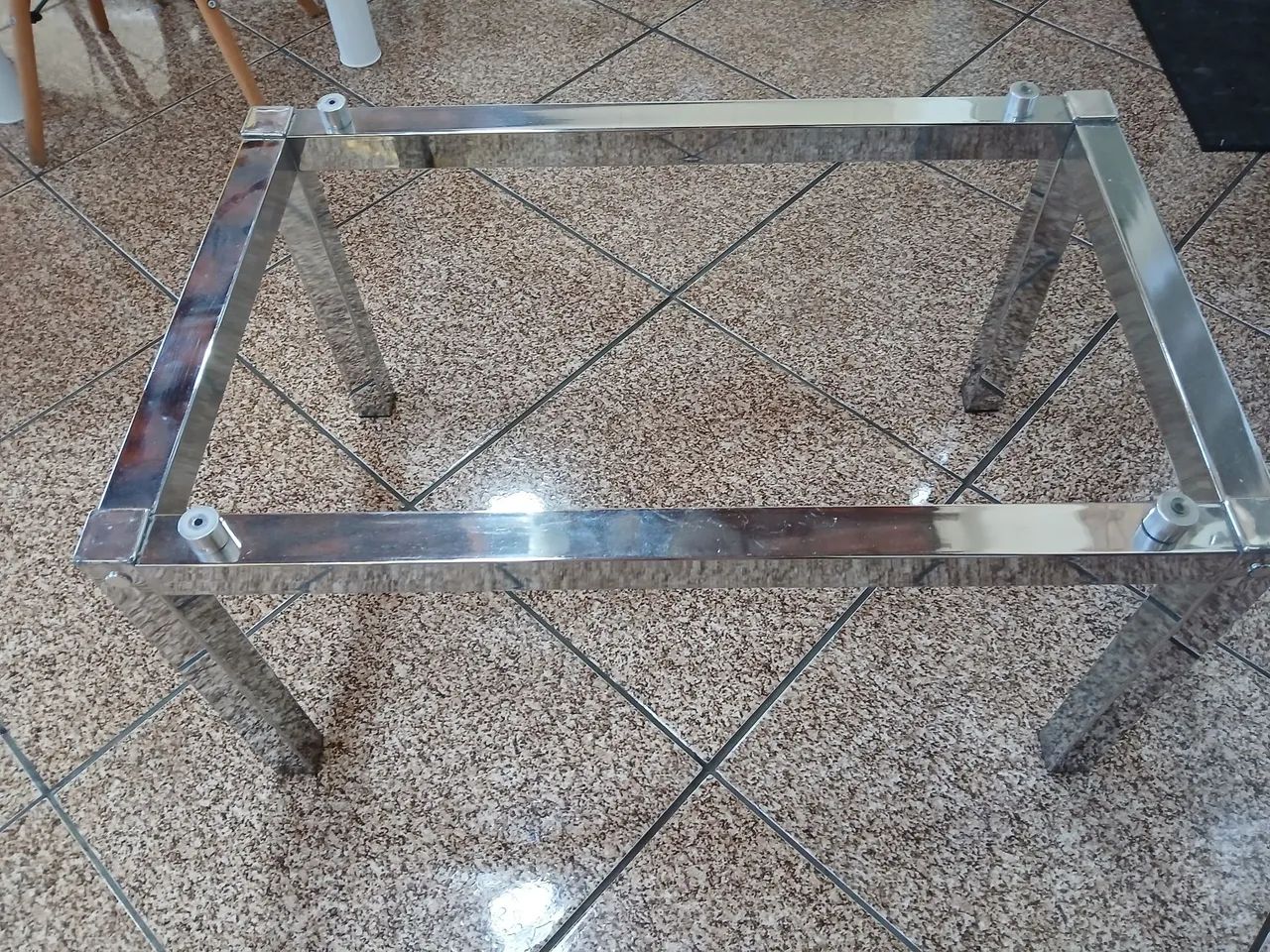 Mesa de centro Inox
