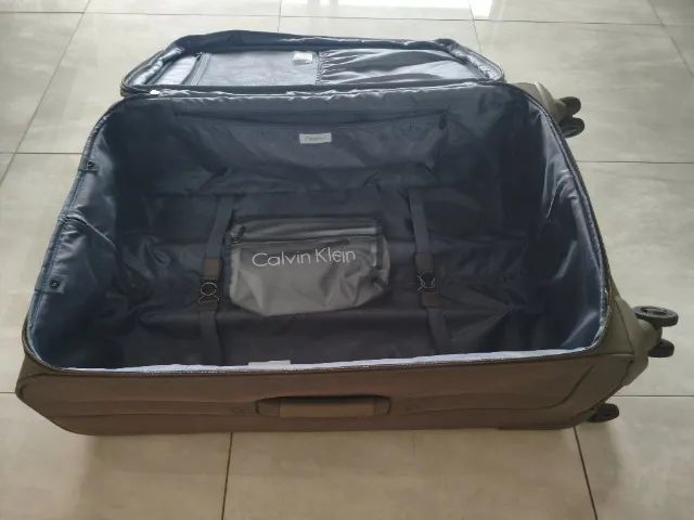 Mala de Viagem Calvin Klein Marrom - Foto 5