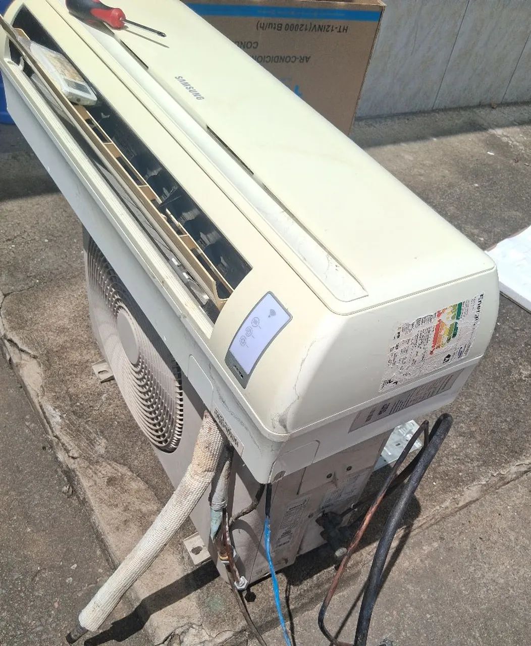 Vende-se central deixar Samsung 12.000 btus - Foto 2