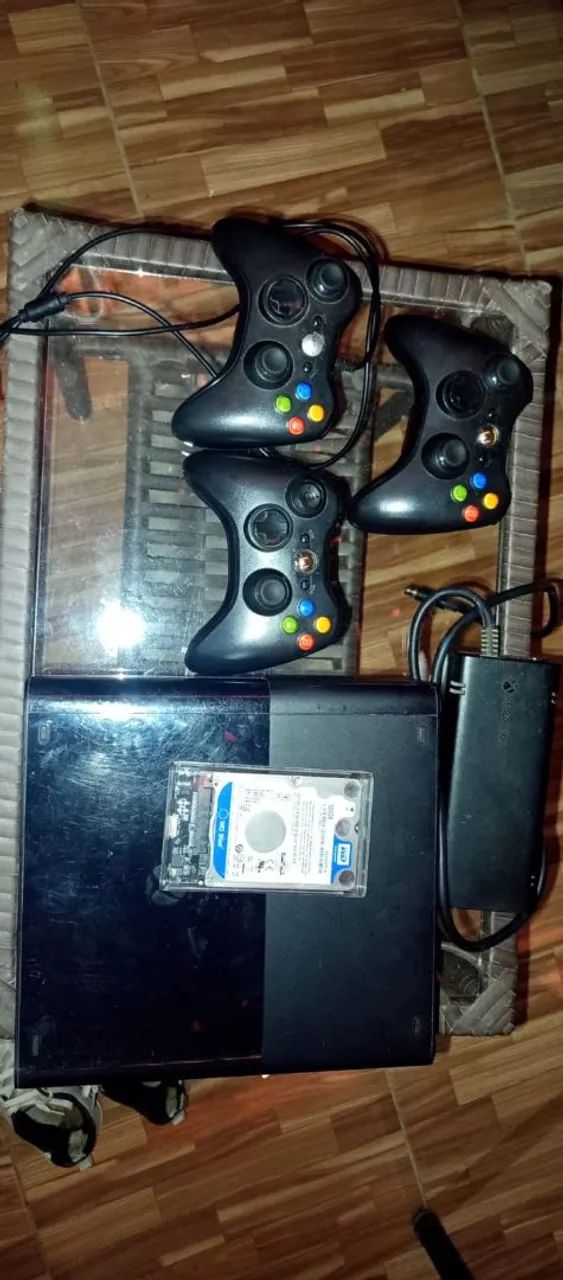Xbox 360 incluir todos acessórios 