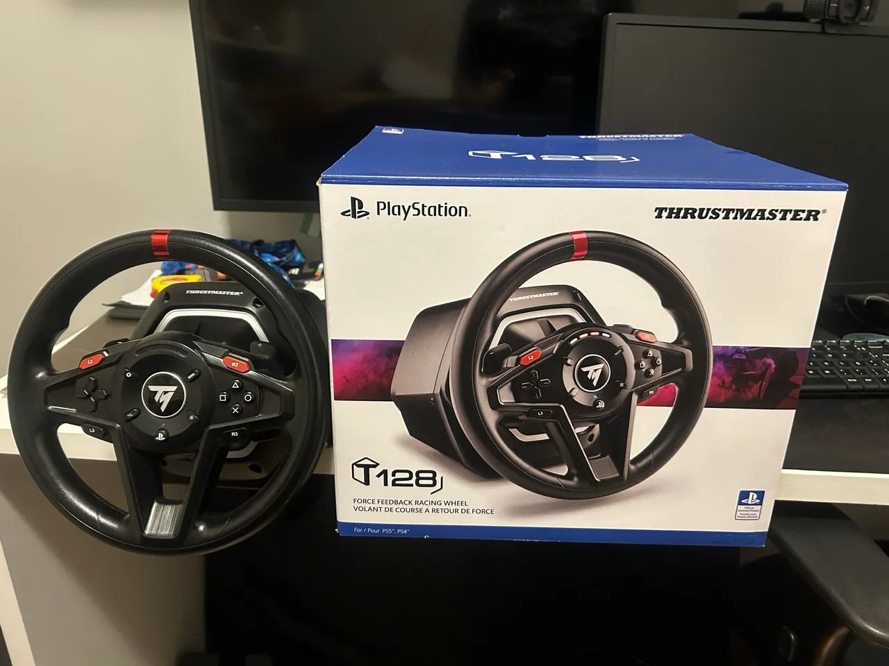 Volante Thrustmaster T128 - PS5 e PC - Foto 2