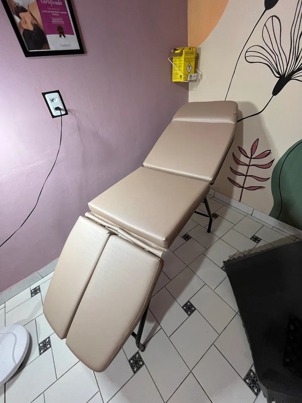 Maca 3 posições bi-perna rosê - Foto 3