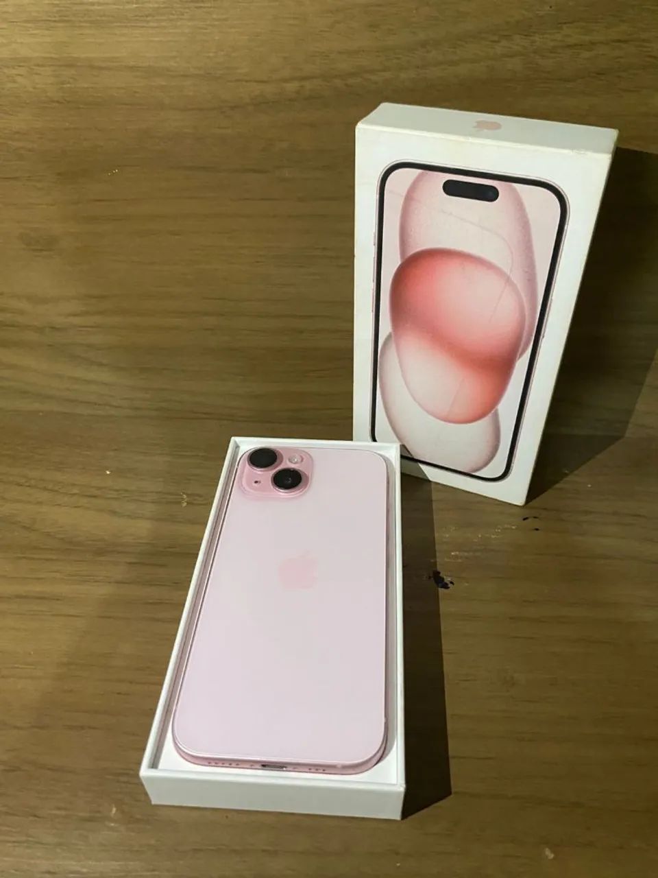 VENDO ou TROCO iPHONE 15 128GB ROSE - Foto 5