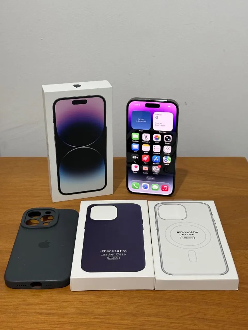 iPhone 14 Pro Roxo Profundo - 256 GB - Foto 2