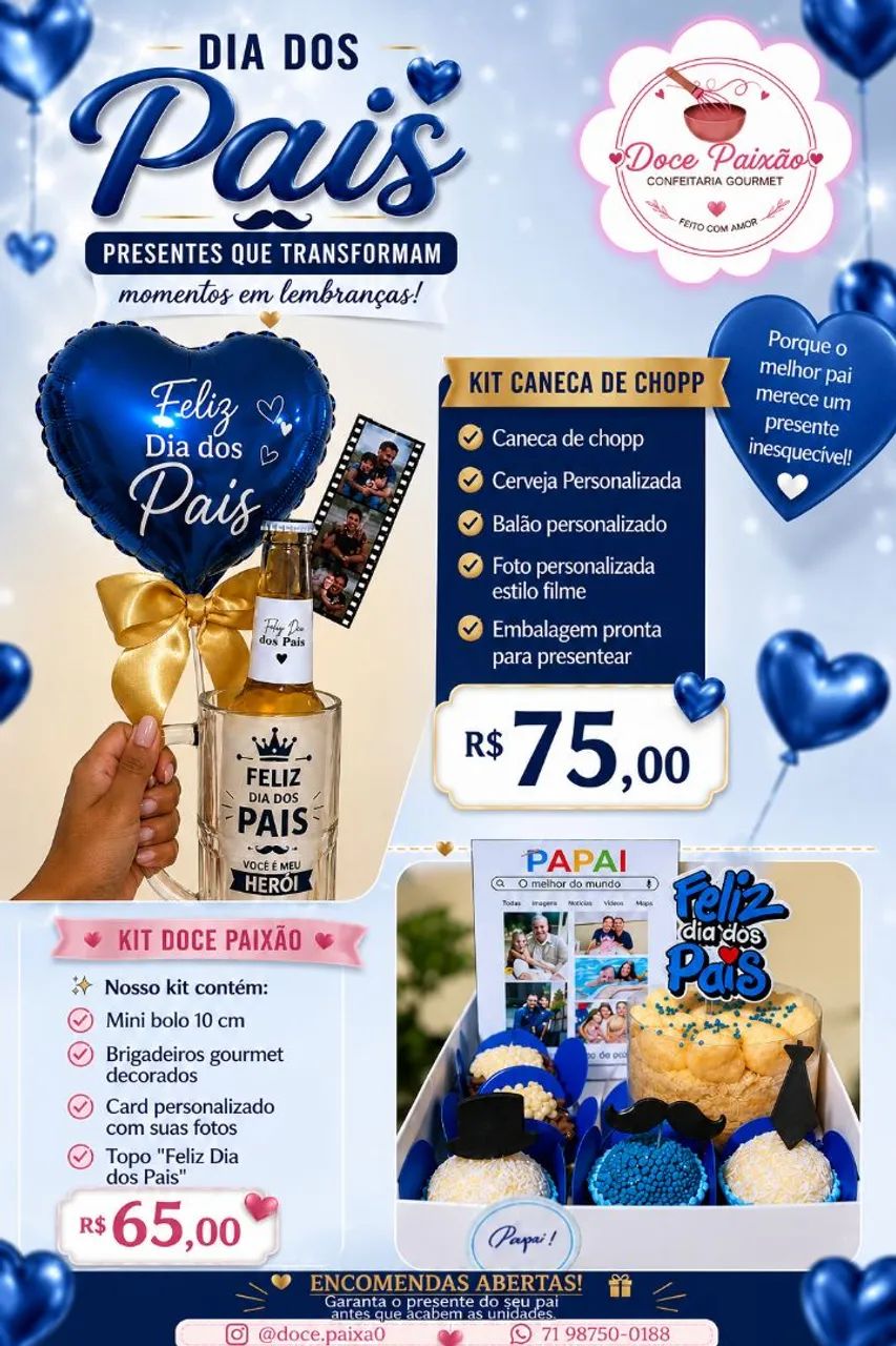 Kit dia dos Pais  - Foto 3