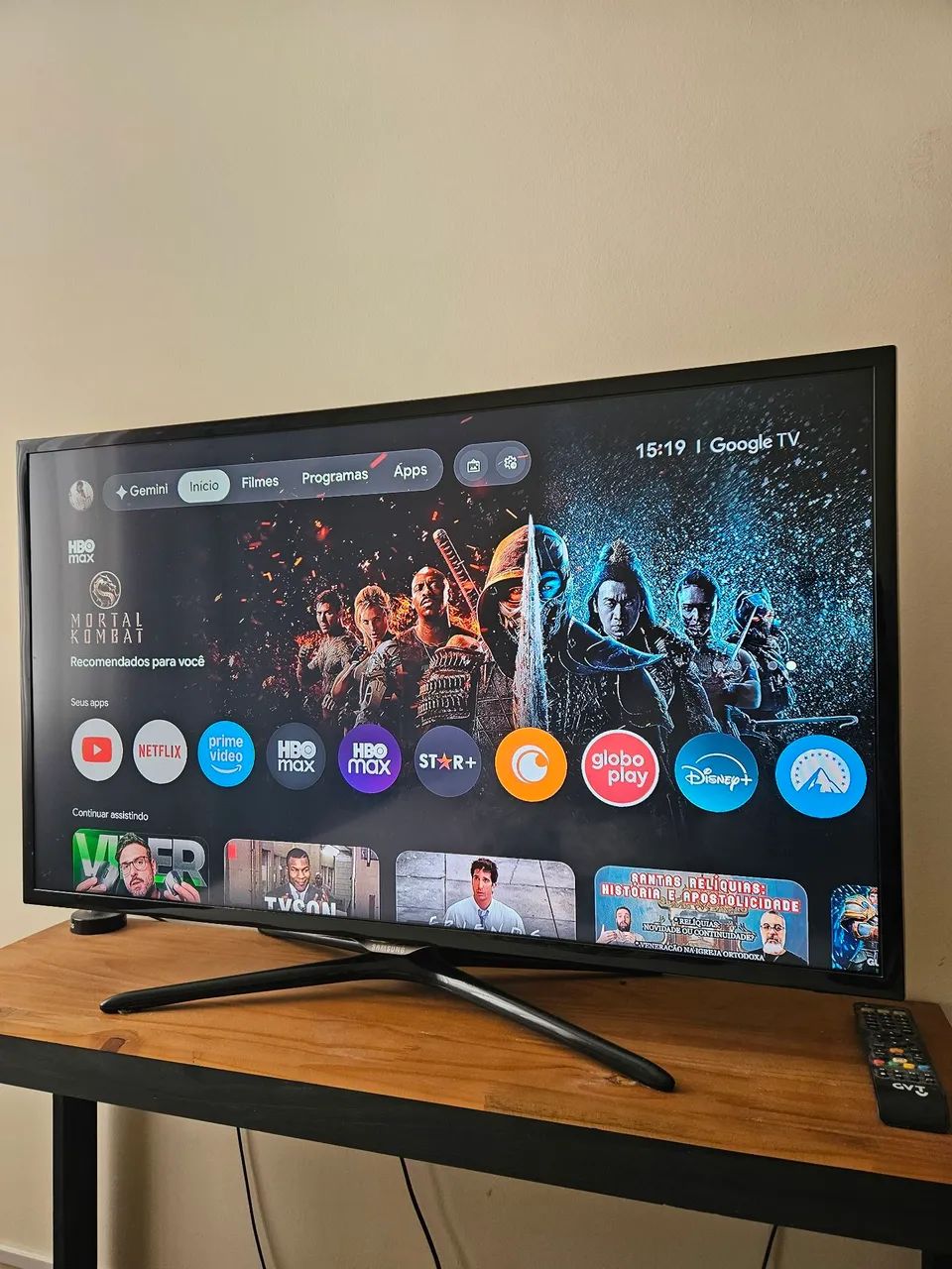 TV Samsung 42' e Google TV