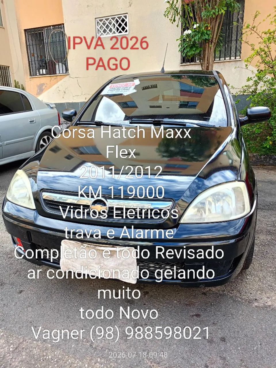 Chevrolet Corsa Corsa Hat. Maxx 1.4 8V ECONOFLEX 5p 2012