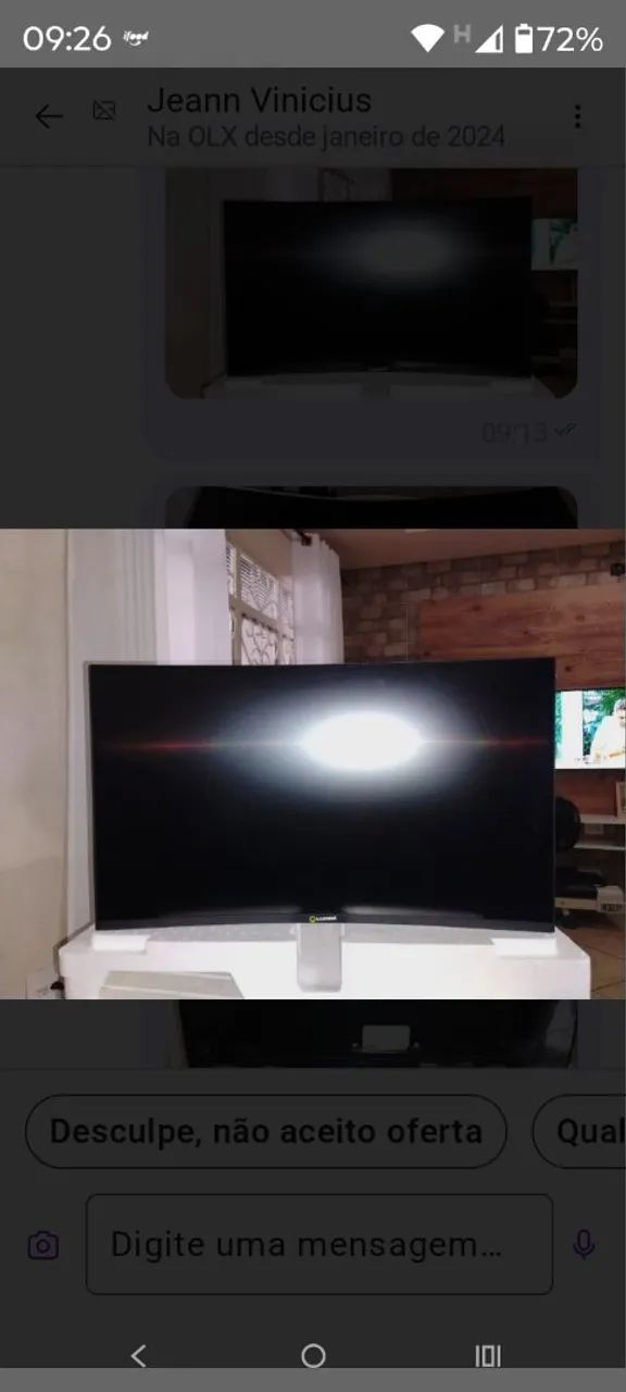 Monitor game Max 32  para conserto ou peças  - Foto 2