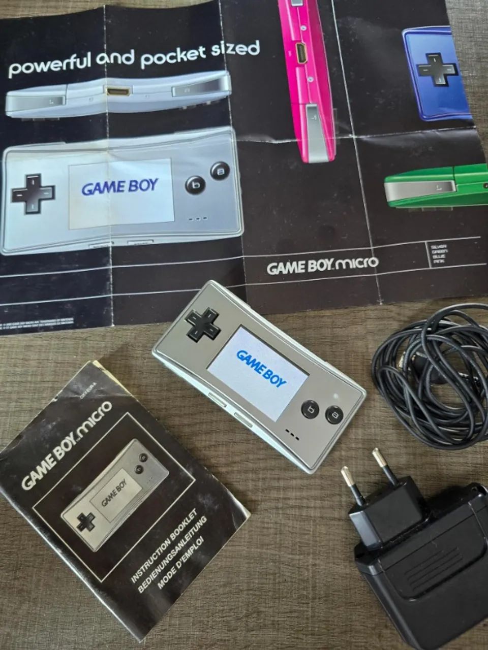 Nintendo Game Boy Micro Prata Raro - Foto 2