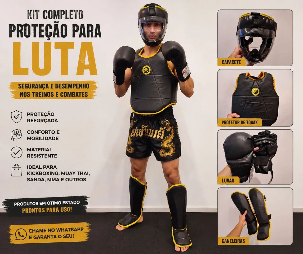 Capacete proteção lutas