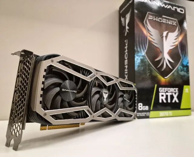 Placa de vídeo Gainward RTX 3070 Ti 8GB Triple Fan LED - Na Caixa! - Foto 4