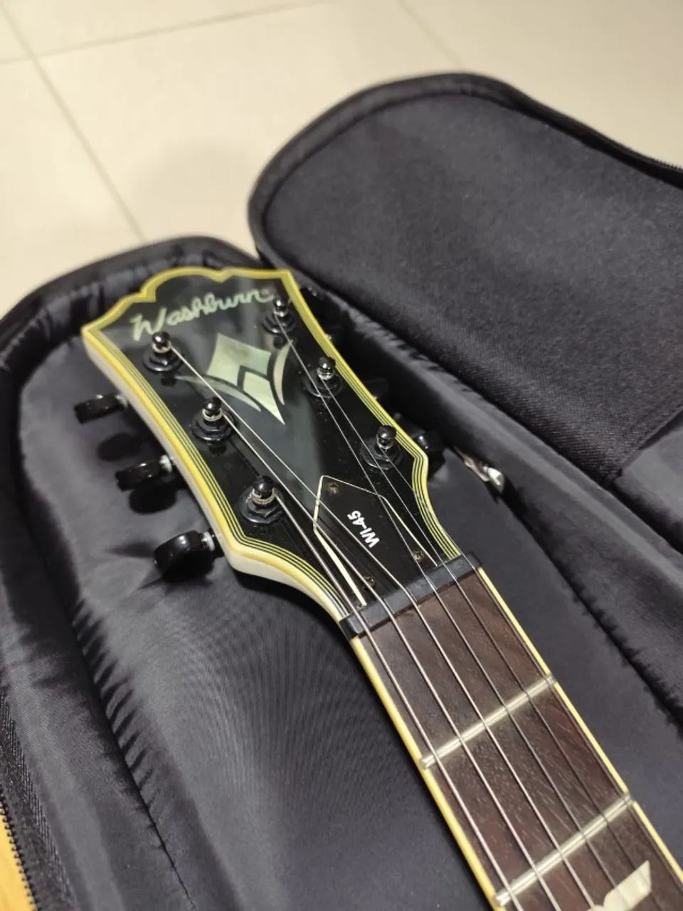 Washburn Idol WI45 White 2008 (Original Randall + VCC) + Bag Road
