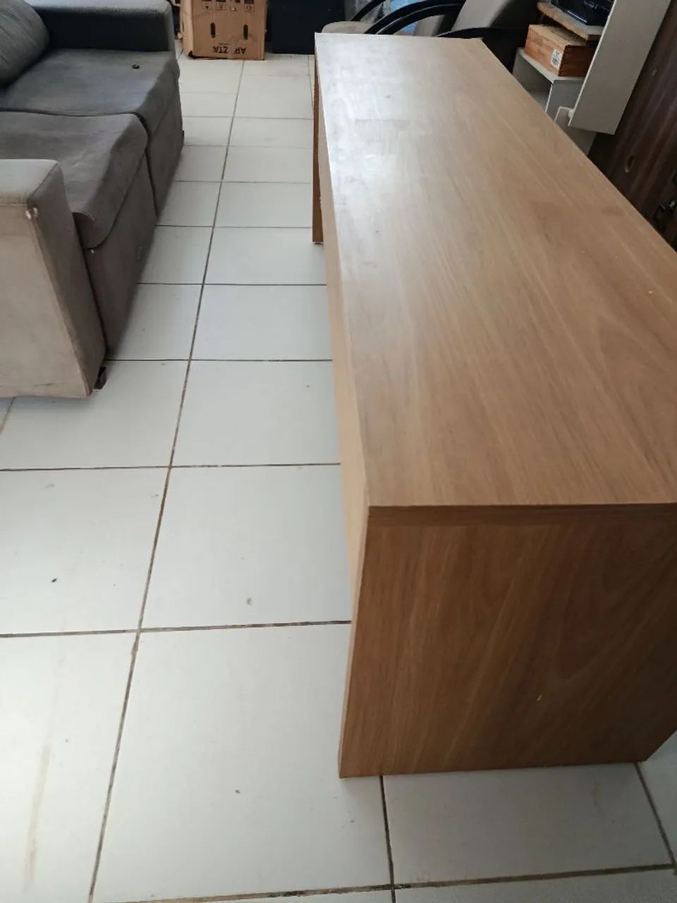 Escrivaninha em MDF madeirado  - Foto 4