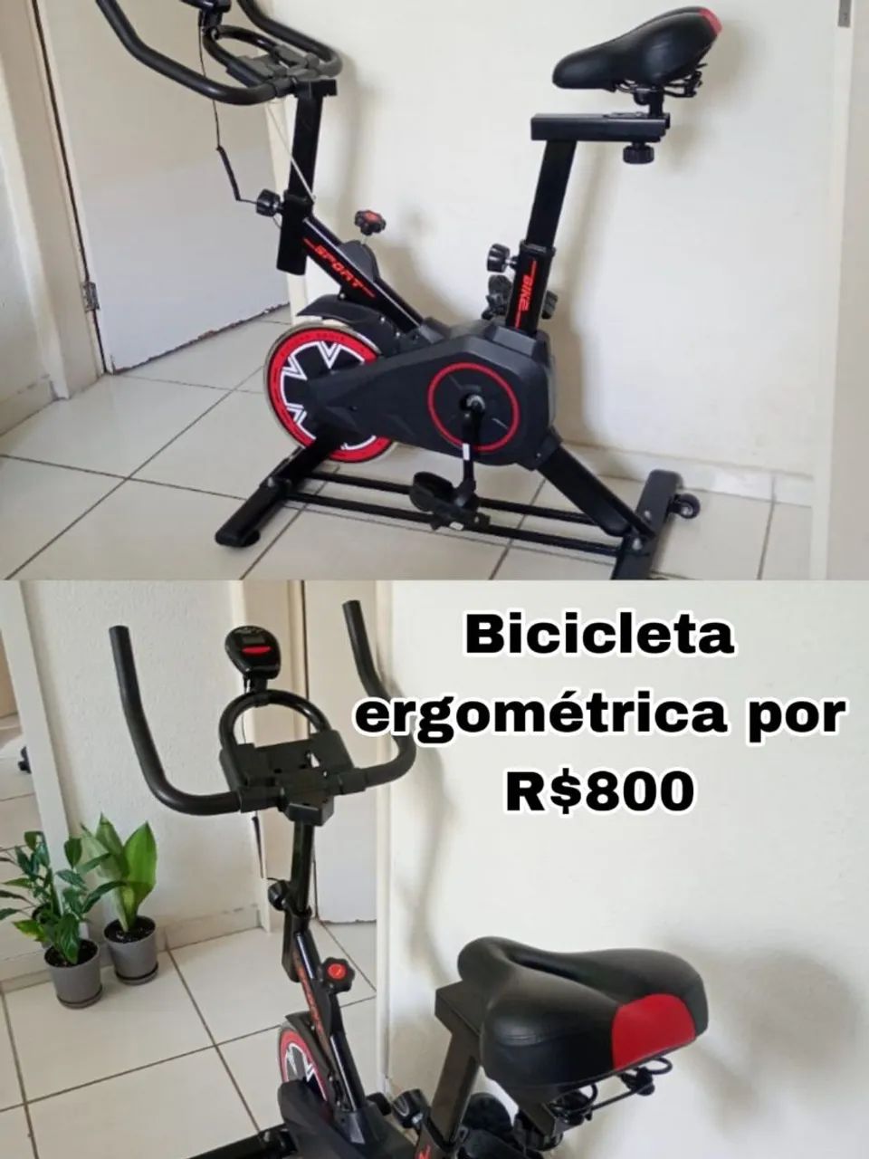 Bicicleta ergométrica 