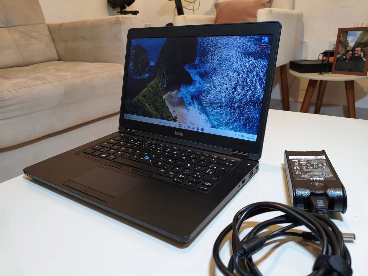 Notebook Dell Latitude Intel i5 HQ 7gen, 8GB RAM, SSD 480GB, Tela de 14 polegadas - Foto 2
