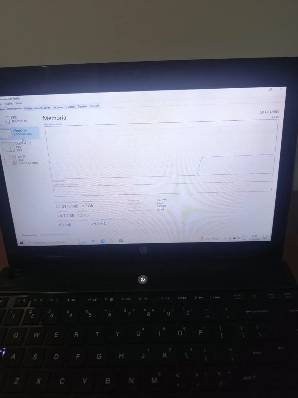 NOTEBOOK HP i3 | BONITO E CONSERVADO - Foto 5