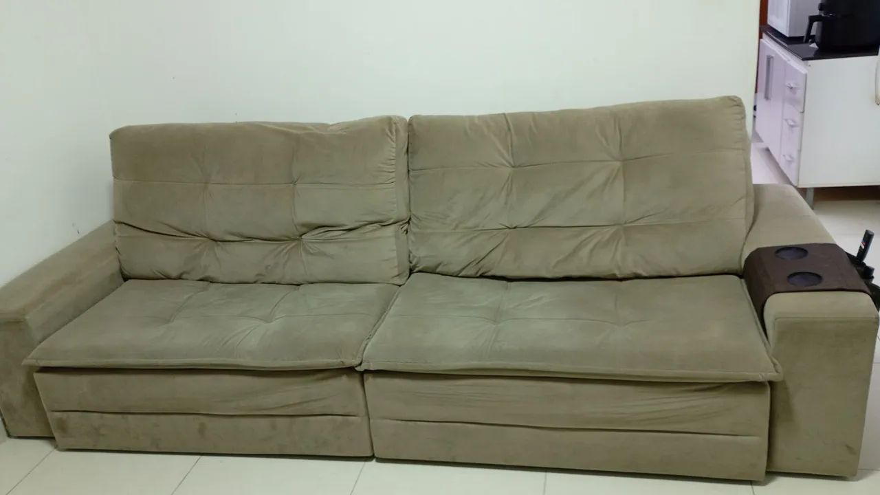 Sofá de 4 lugares retrátil  - Foto 2