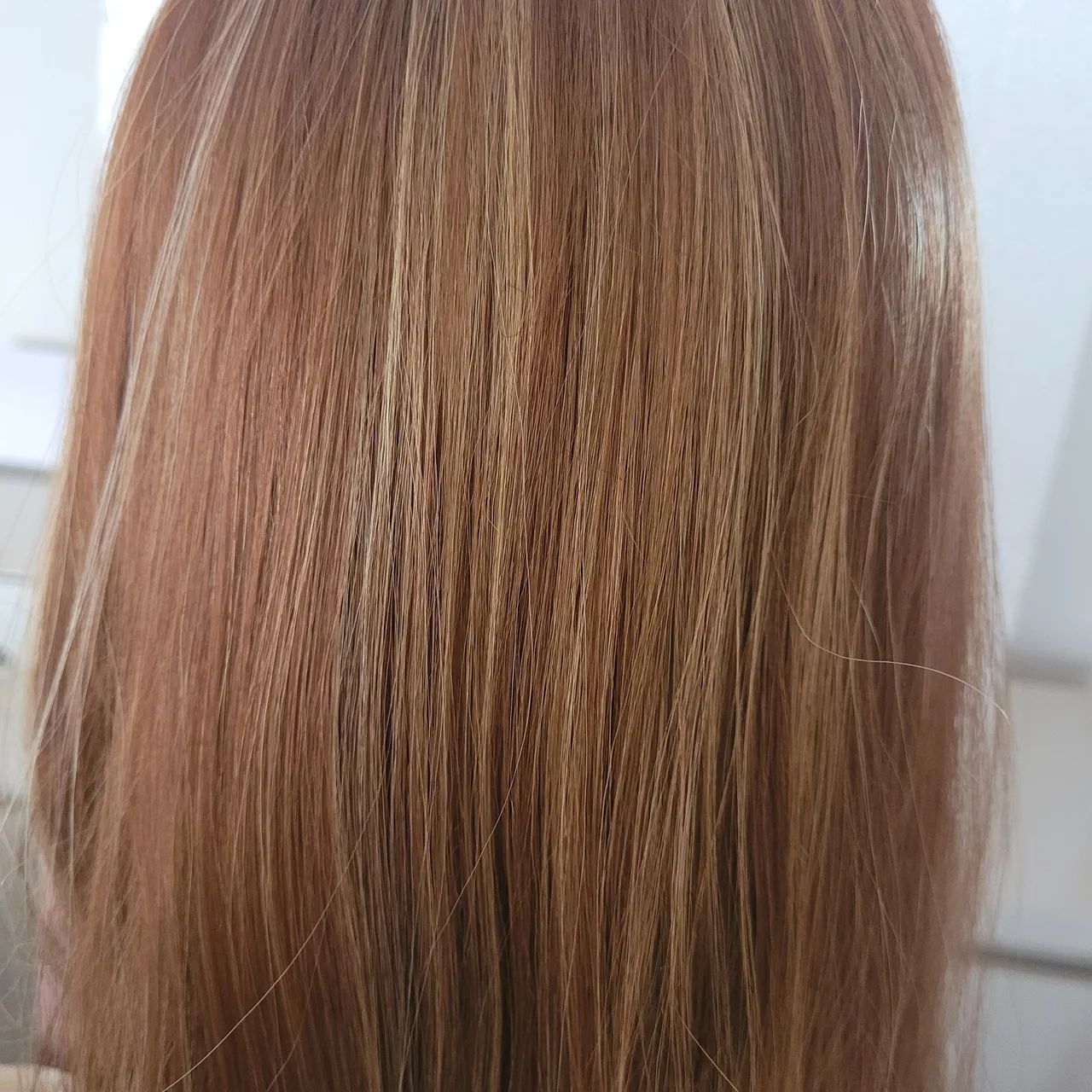 Peruca front lace, com 70 cm de comprimento.  Fibra premium.  - Foto 4