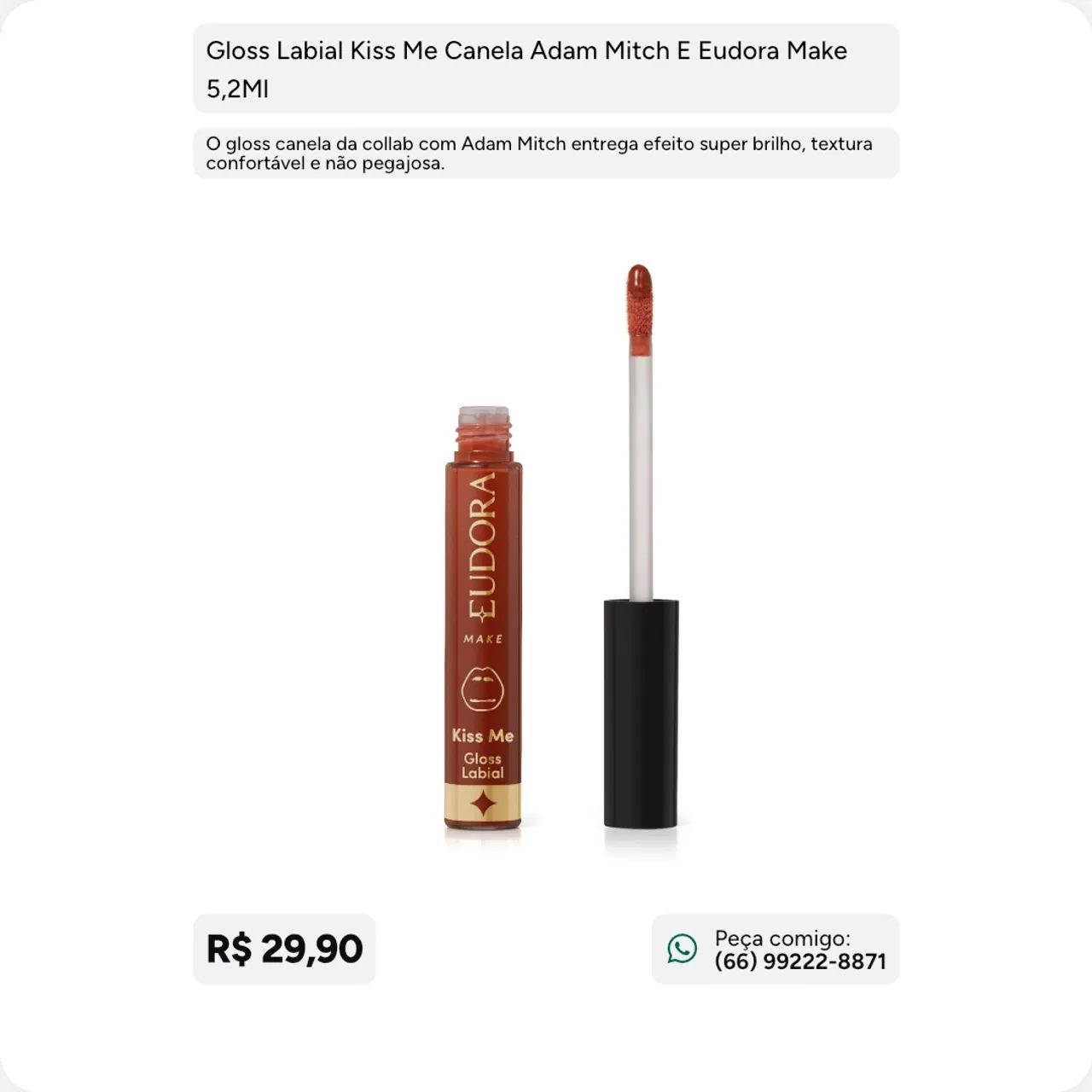 Gloss Labial Kiss Me 