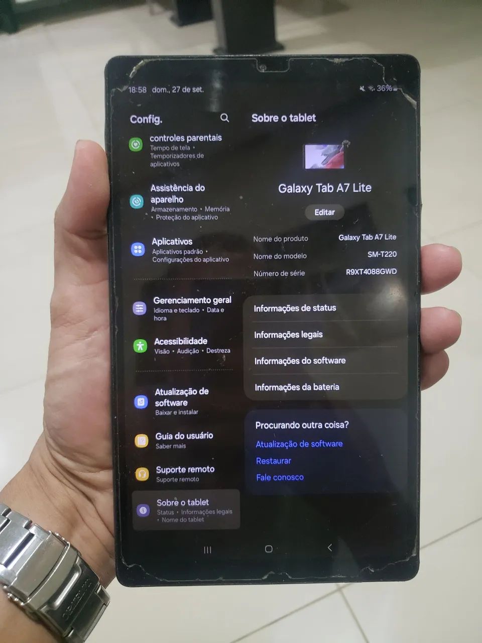 Galaxy tab a7 lite - Foto 3