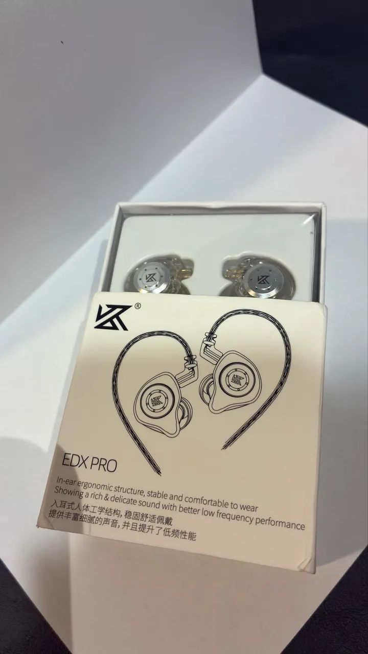 FONE KZ EDX PRO - BRANCO/SEM MIC  - Foto 5