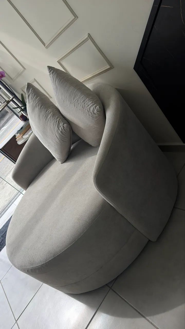 Sofá chaise redondo - Foto 3
