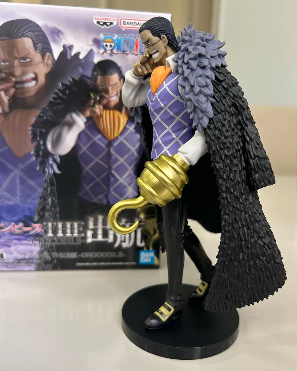 Crocodile Original Bandai One Piece Action Figure Boneco  - Foto 5