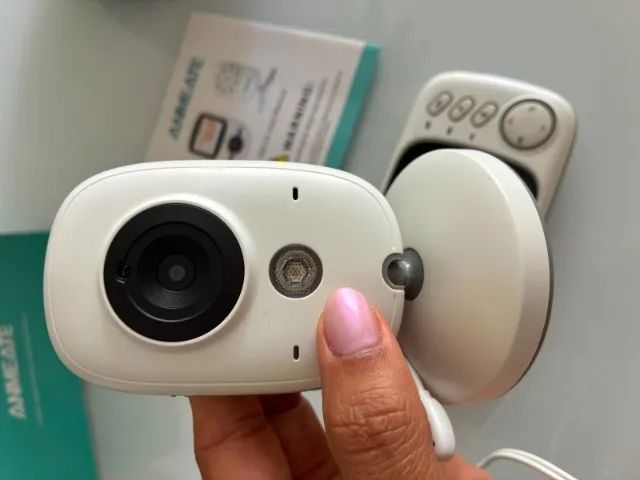 Babá Eletrônica com Câmera ANMEATE SM24 Completa na Caixa - Foto 5