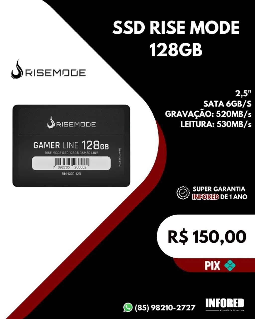 SSD Rise Mode 128GB