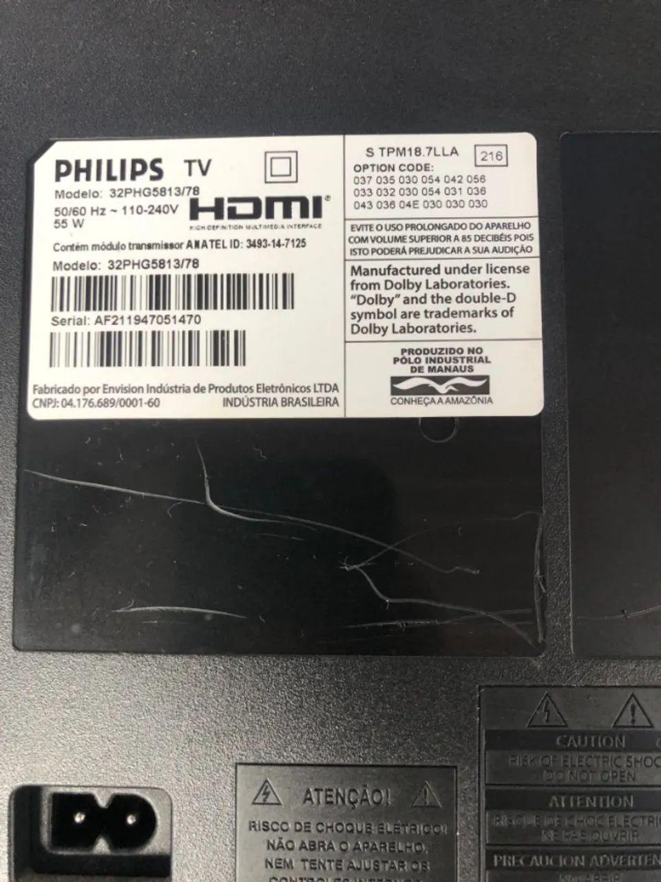 TV PHILIPS 32 POLEGADAS SMART MODELO 32PHG5813/78 - Foto 5
