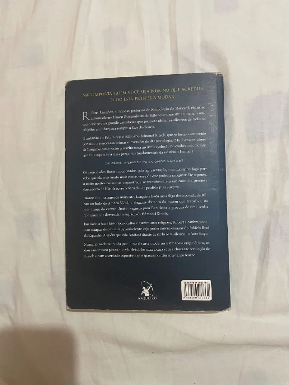 Livro Origem - Dan Brown - Foto 3