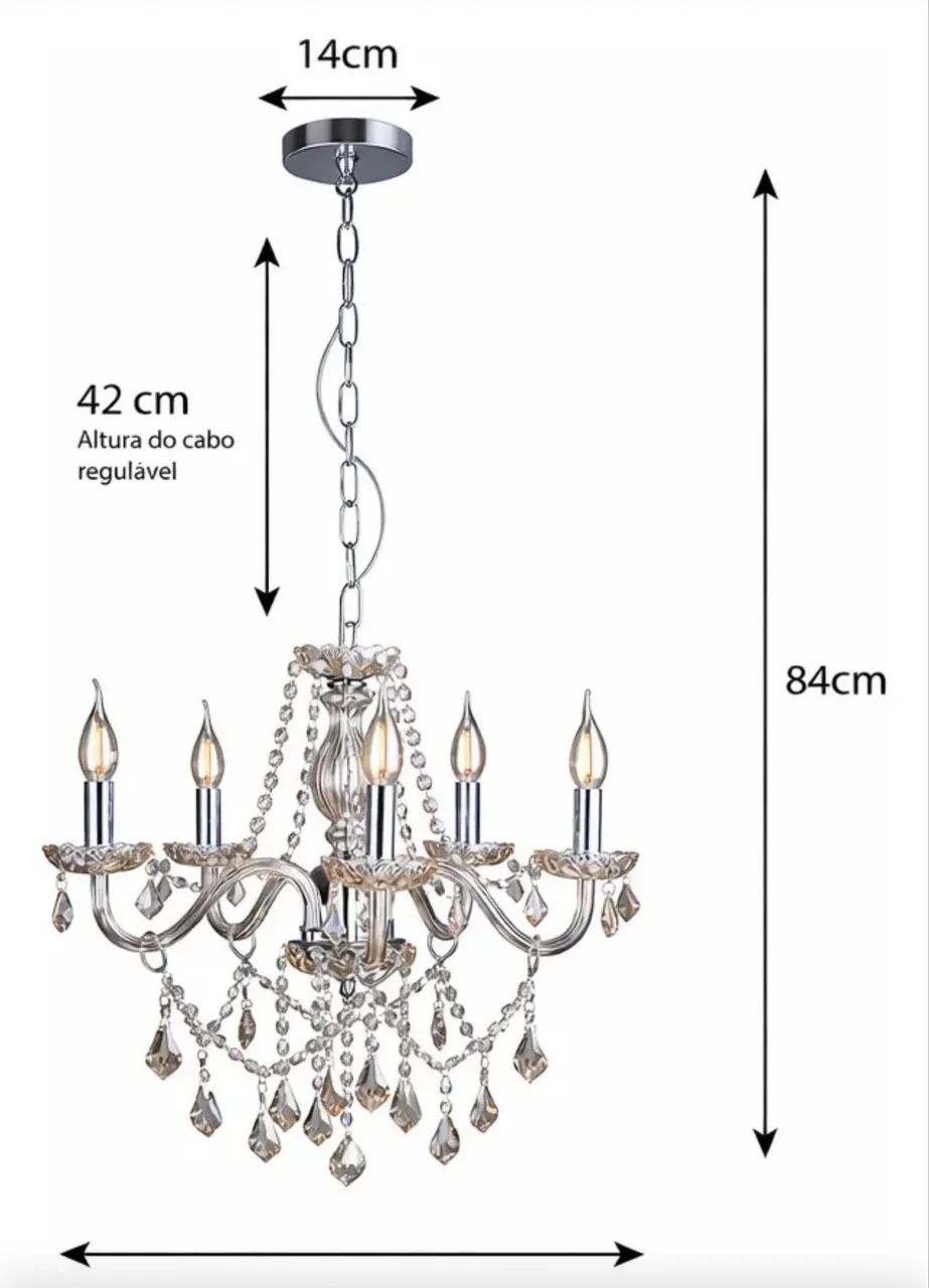 Lustre cristal  - Foto 4