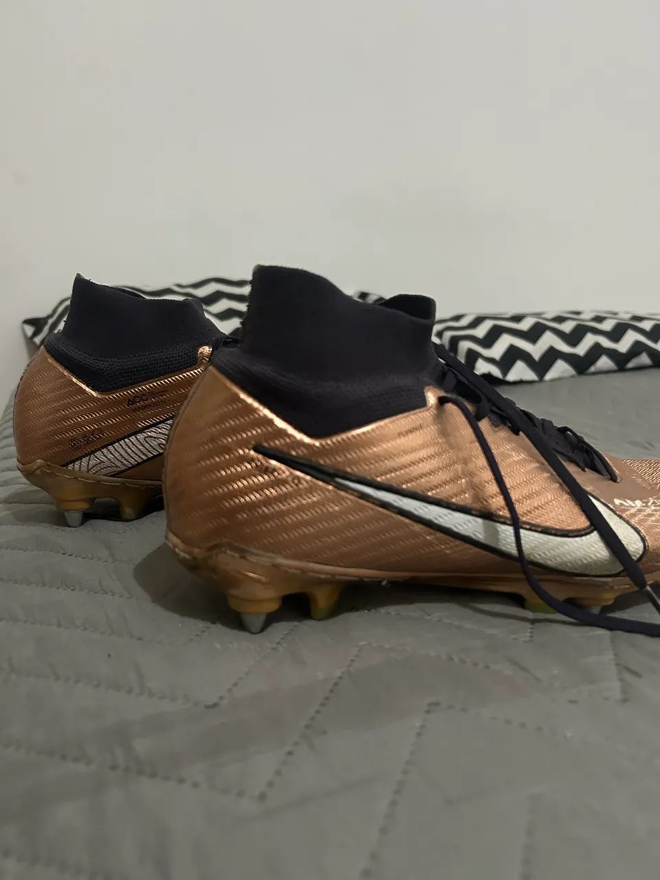 Chuteira campo nike air zoom superfly 9 elite FG generation Pack