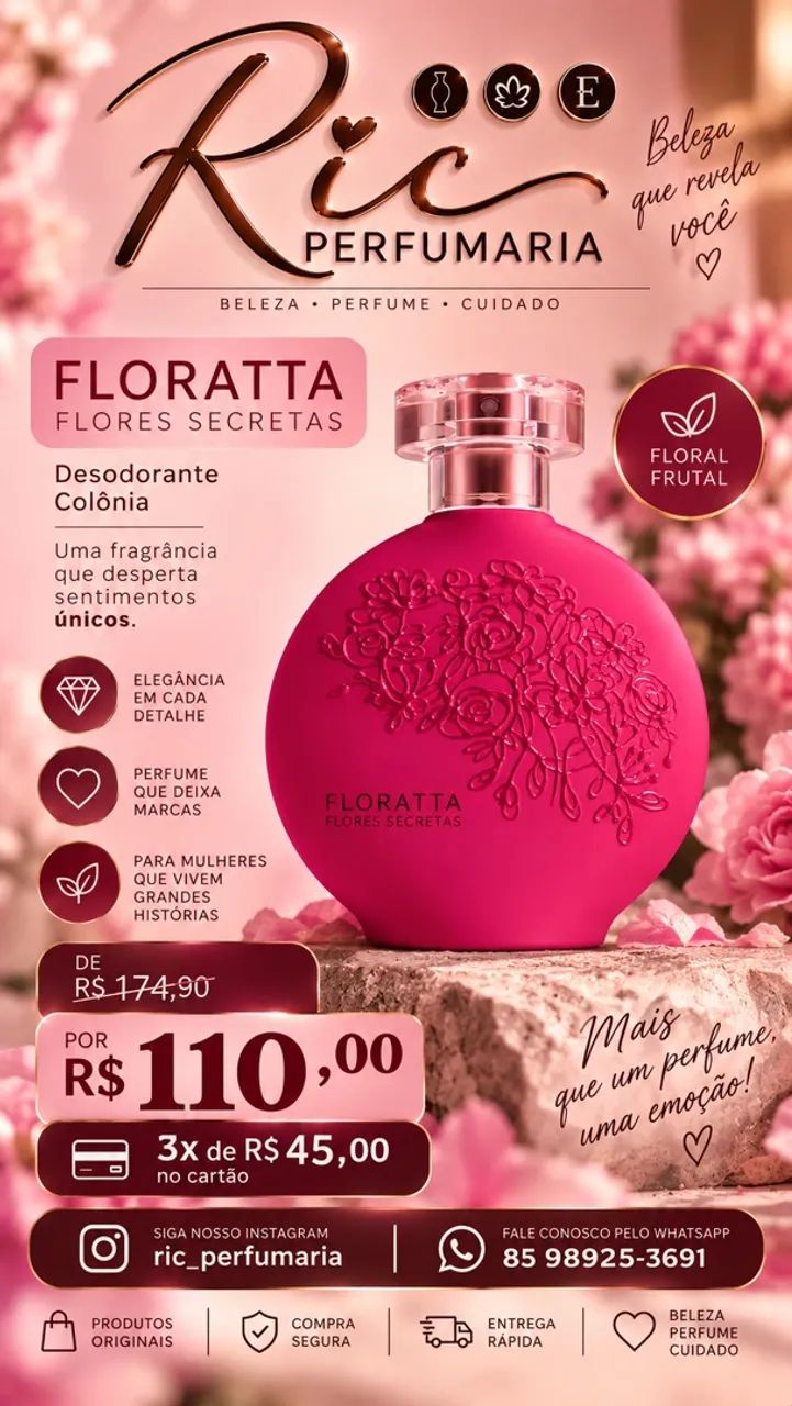 Florattas Boticário 