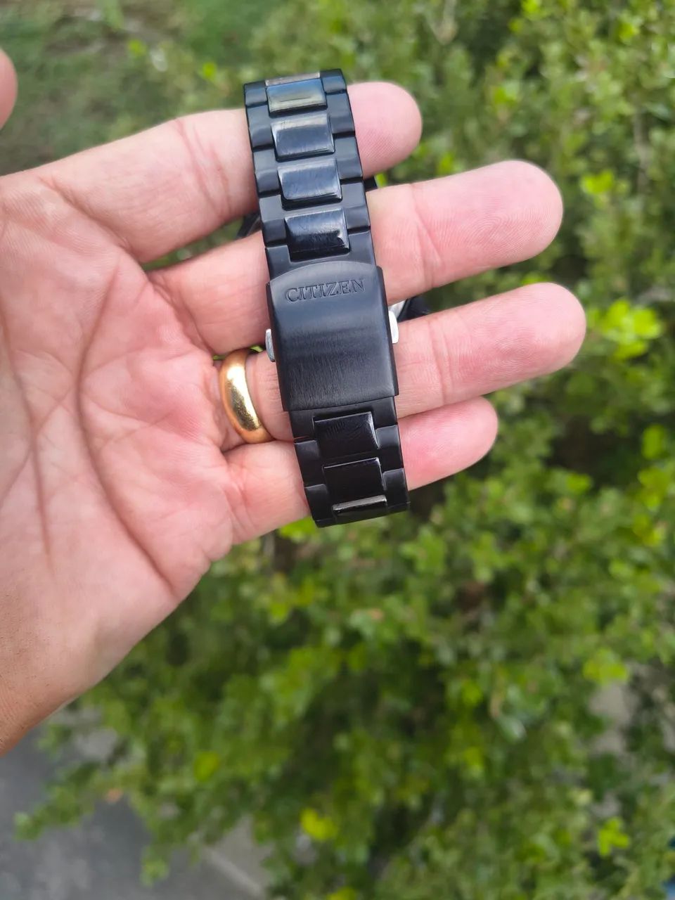 Relógio Citizen Eco-Drive Chronograph Preto (modelo CA0695-84E) - Foto 3