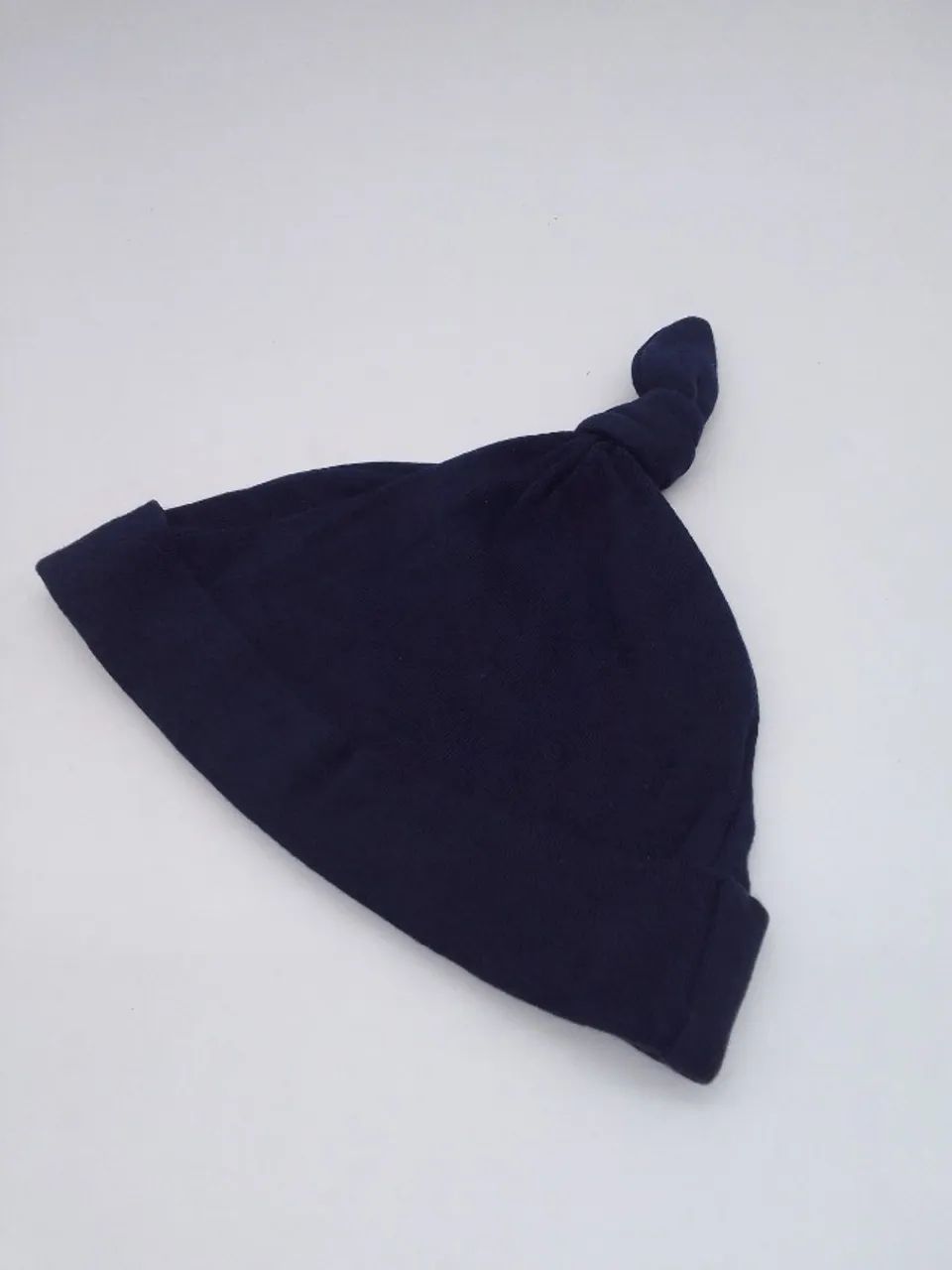 Gorro Touca Bebê Azul Marinho Original Baby Gap Tam 3 meses - Foto 2