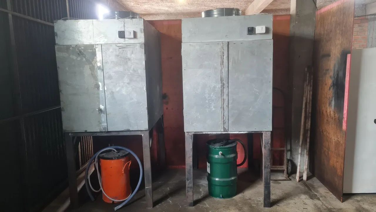 Cabine para Pintura Eletrostática
