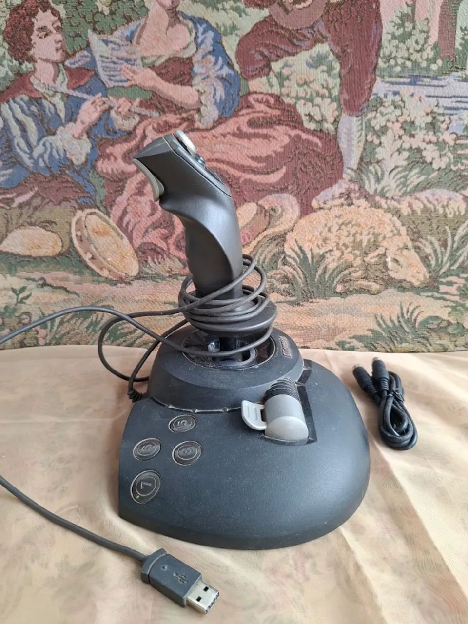  Microsoft SideWinder Precision 2 é um joystick sem teste sem teste  - Foto 3