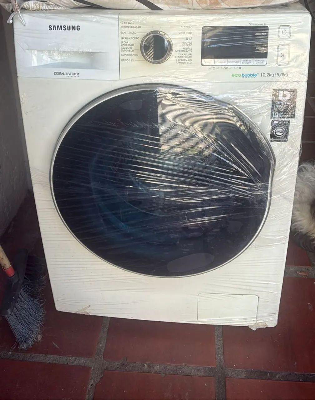 Lava e seca Samsung ecobubble 10kg - Foto 4