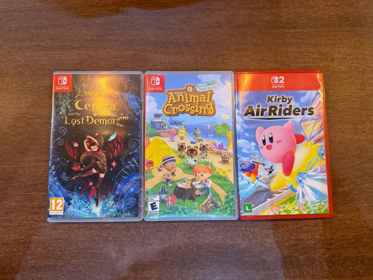 Jogos de Nintendo Switch 1 e 2 