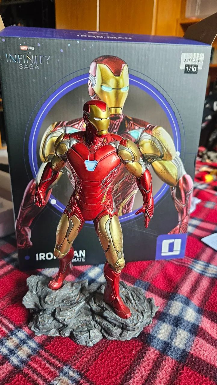 Estátua Iron Man Ultimate - The Infinity Saga - Art Scale 1/10 - Iron Studios